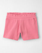 Tout-petit fille - Ensemble 2 pi&egrave;ces haut et short en coton biologique, image 2 sur 4 diapositives