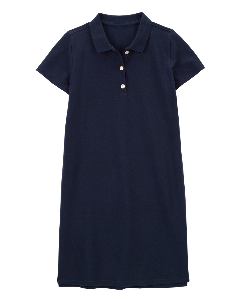 Kid Polo Uniform Dress, image 1 of 4 slides