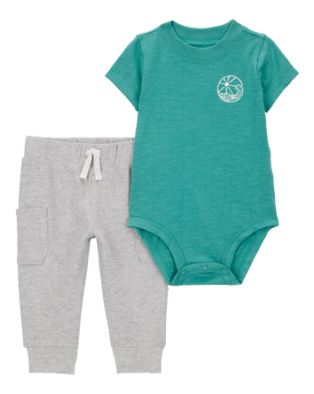 Baby 2-Piece "Sea You Later" Bodysuit & Pant Set, 