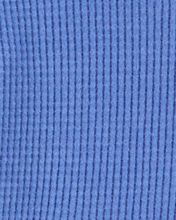 Toddler Solid Thermal Long-Sleeve Shirt - Blue, 