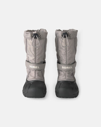 Girls SOREL Flurry&trade;Winter Snow Boot - Grey, 