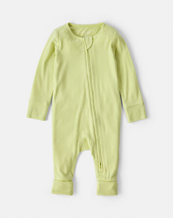 Baby PurelySoft&trade; 2-Way Zip Sleeper - Green, 