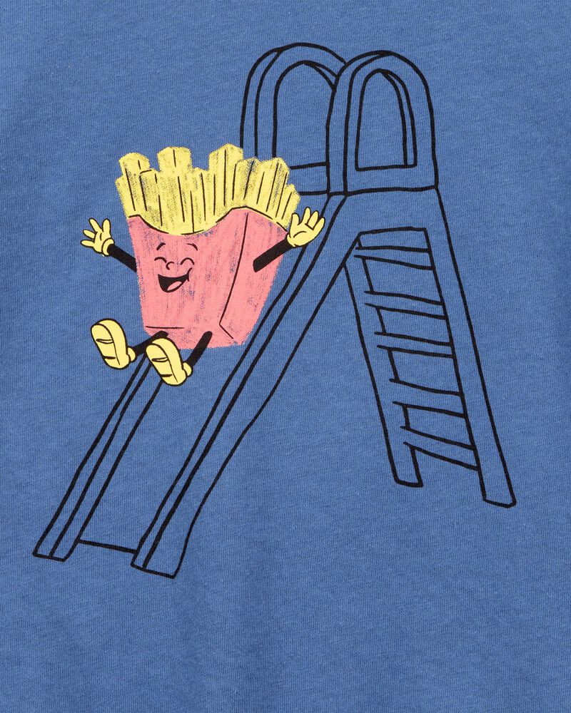 Toddler French Fries Graphic Tee, image 2 of 3 slides