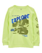 Kid Explore Truck Thermal Graphic Tee, image 1 of 4 slides