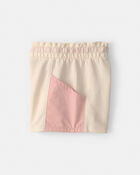 Tout-petit fille - Short en jersey bouclette - Rose/Ivoire, image 3 sur 4 diapositives