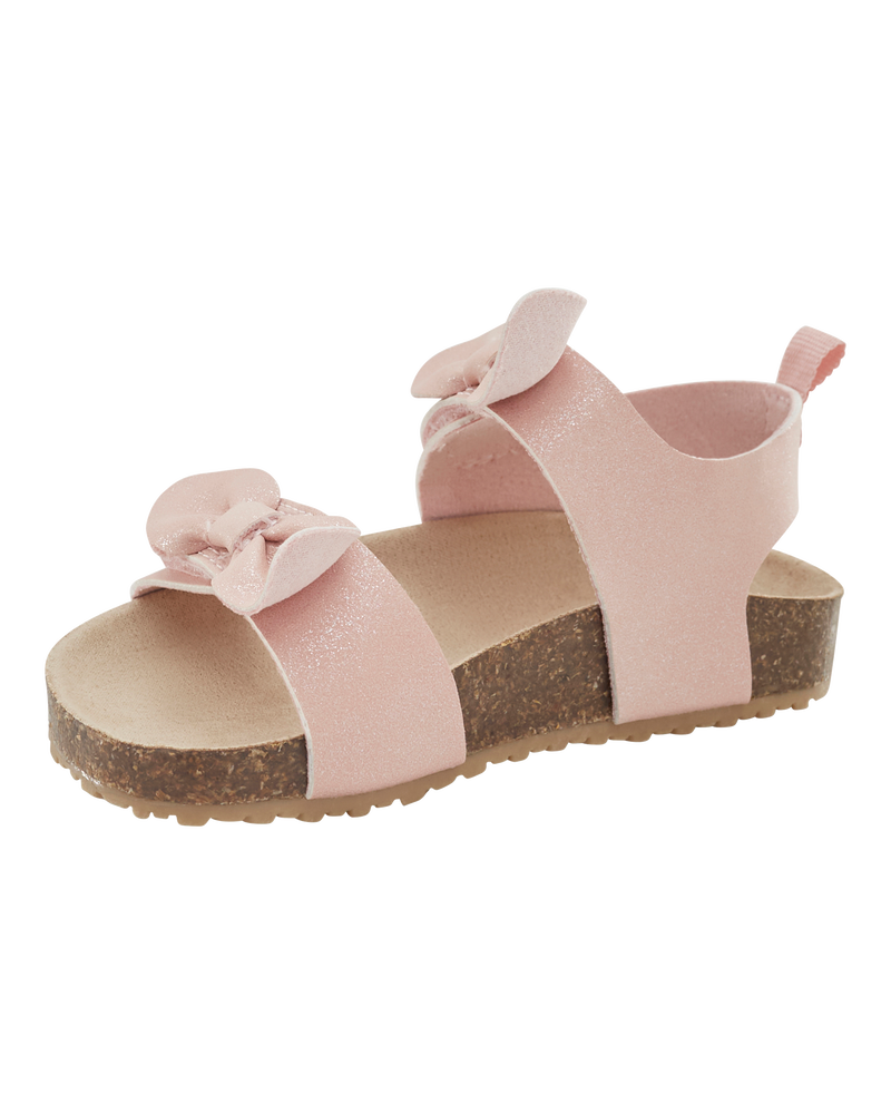 Toddler Strappy Casual Sandals - Pink, image 7 of 7 slides