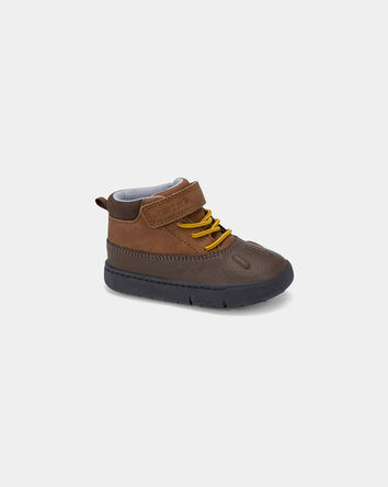 Baby Boy Every Step&reg; First Walker High Top Boot - Brown, 