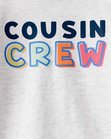 Tout-petit garçon - T-shirt à manches longues avec motif Cousin Crew - Gris, 