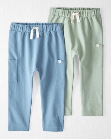 Toddler 2-Pack Organic Cotton Joggers, 