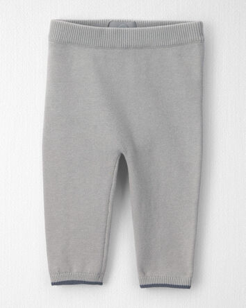Baby 2-Piece Organic Cotton Sweater Knit Top & Pant Set, 