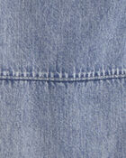 Boys Denim Relaxed Joggers - Light Wash, image 3 of 4 slides