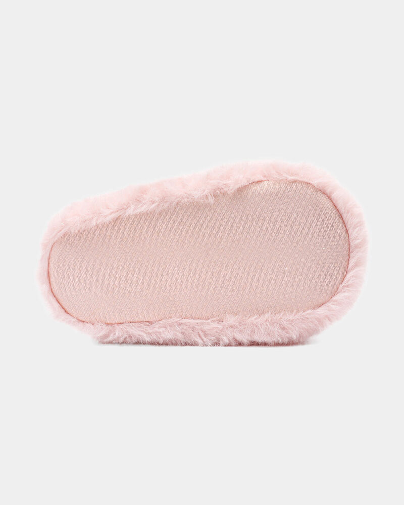 Girls Bunny Slippers - Pink, image 5 of 6 slides