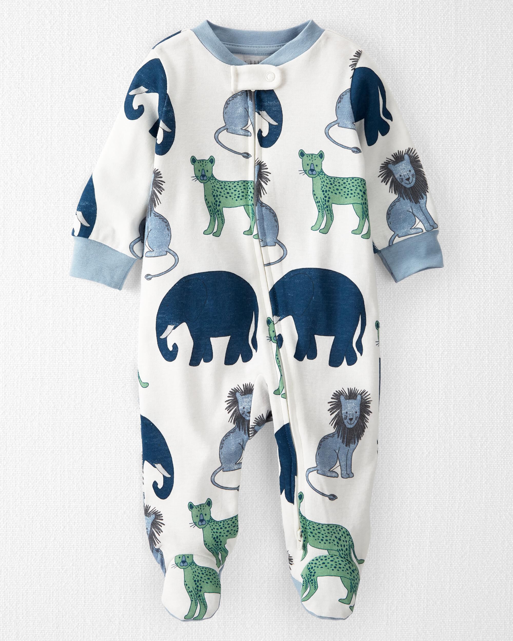 Carters zipper pajamas online