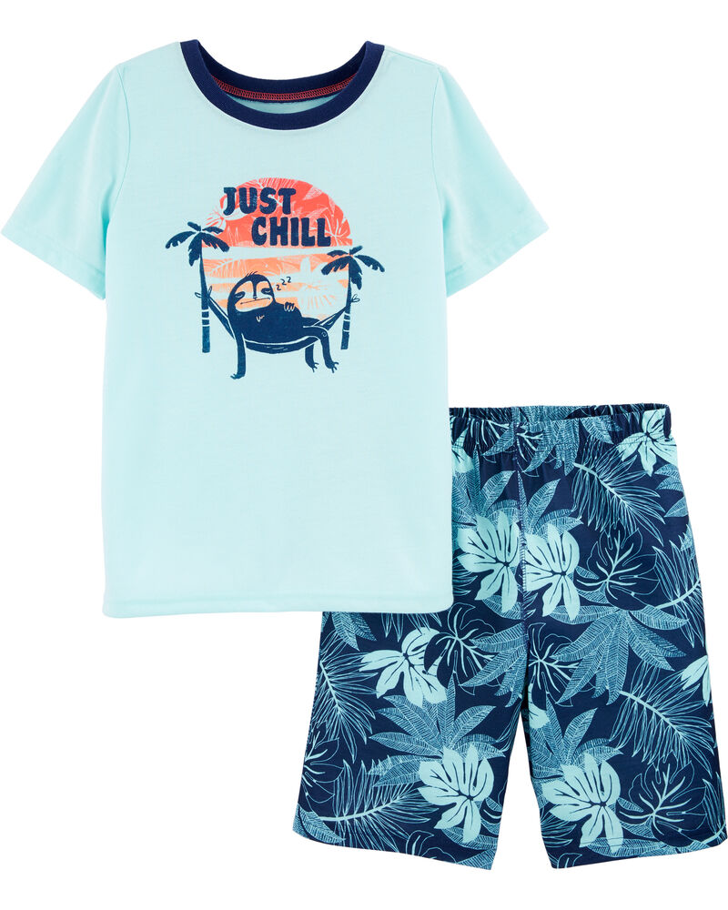 Sloth PJs, image 1 of 2 slides