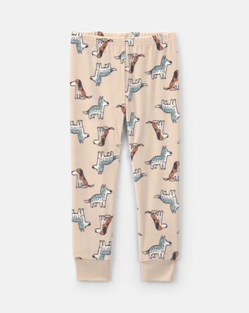 Tout-petit gar&ccedil;on - Pyjama ajust&eacute; 2 pi&egrave;ces en DreamPlush &agrave; motif chien &ndash; Beige, 