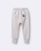 Toddler Boy Jogger Pant - Heather Grey, image 5 of 6 slides
