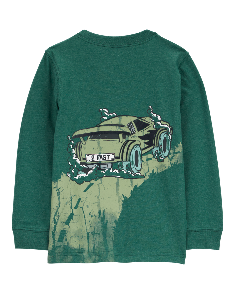 Toddler Fast Track Car Graphic Tee, image 2 of 4 slides