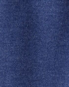Toddler Boy Solid Fleece Drawstring Joggers - Blue, image 3 of 4 slides