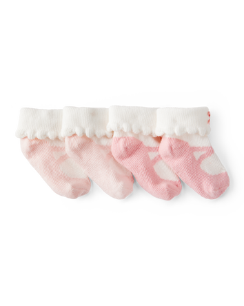 2-Pack Bow Booties, 