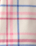 Toddler Girl 2-Piece Plaid Fleece Long-Sleeve Top & Pant Set, image 3 of 4 slides