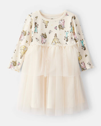 Baby Girl Disney Princess Long-Sleeve Tutu Dress, 