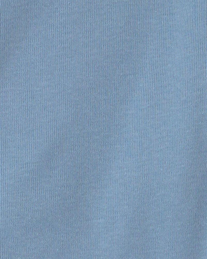 B&eacute;b&eacute; fille - Emballage 4 cache-couches manches longues &agrave; motif floral et bleuet - Bleu, image 4 sur 5 diapositives