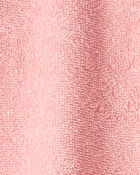 Toddler Organic Terry Cotton Strawberry Towel, image 3 of 4 slides