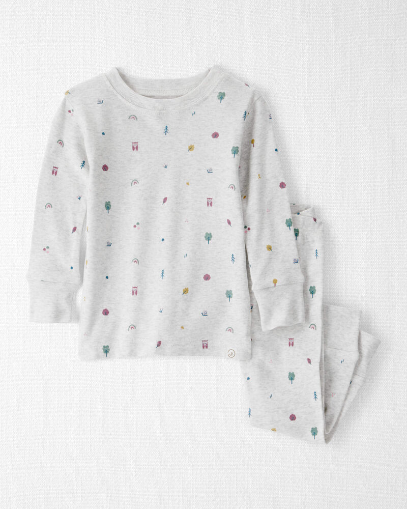 Baby Organic Cotton Pyjamas in Icon Town Print, image 1 of 5 slides