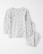 Baby Organic Cotton Pyjamas in Icon Town Print, image 1 of 5 slides
