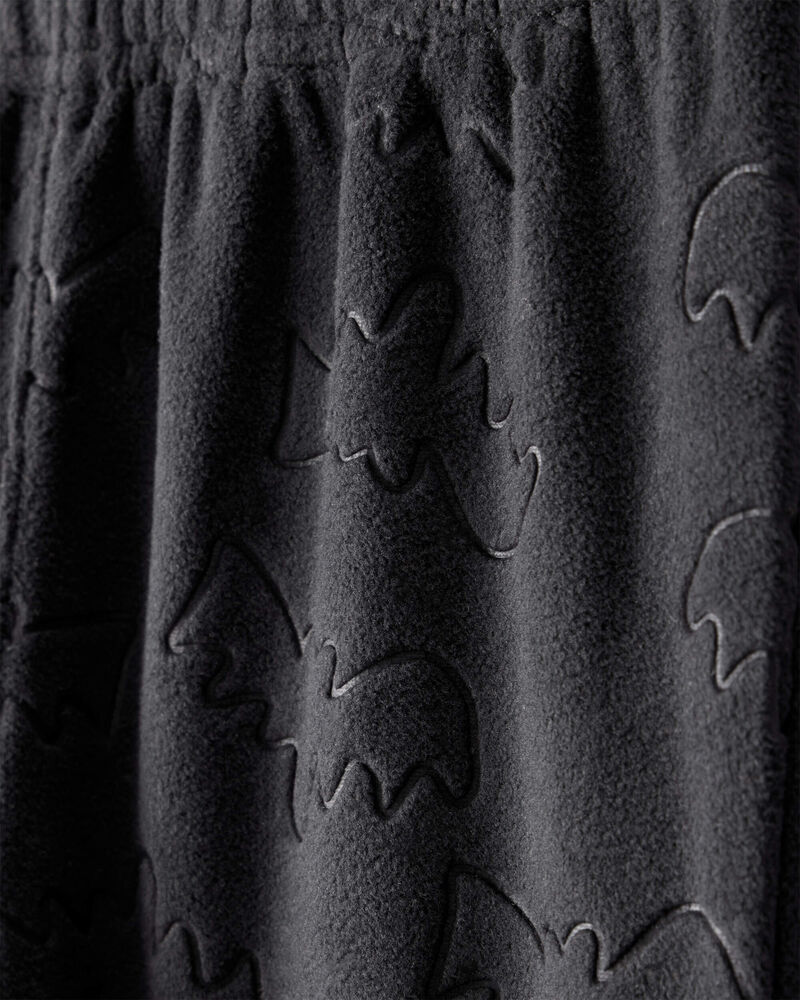 Toddler 2-Piece Halloween Ghost Pullover Sweatshirt & Jogger Set - Orange/Black, image 3 of 7 slides