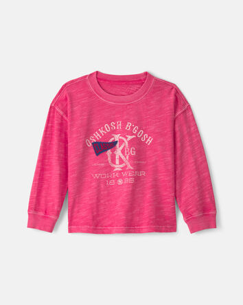 Toddler Boy Osh Kosh Long-Sleeve Graphic Tee - Pink, 