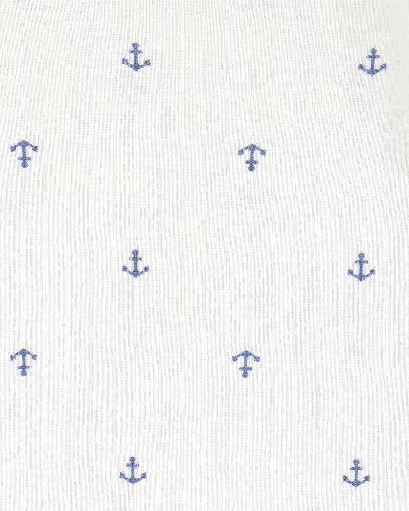 Bébé garçon - Ensemble 3 pièces en chambray à ancre - Bleu, image 3 sur 4 diapositives