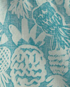 Tout-petit gar&ccedil;on - Short en lin &agrave; motif ananas - Bleu, image 3 sur 3 diapositives