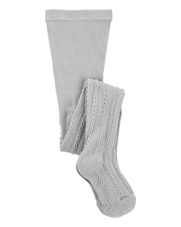 Kid Cable Knit Tights, 