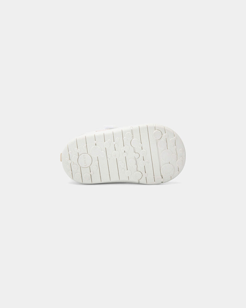 B&eacute;b&eacute; fille - Chaussures d&eacute;contract&eacute;es Every Step&reg; &agrave; c&oelig;urs - Blanc/Beige, image 5 sur 6 diapositives