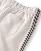 B&eacute;b&eacute; - Ensemble 2 pi&egrave;ces haut et short en jersey bouclette de coton biologique, image 5 sur 5 diapositives