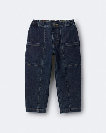 Tout-petit - Pantalon &agrave; poches en denim - Bleu, 