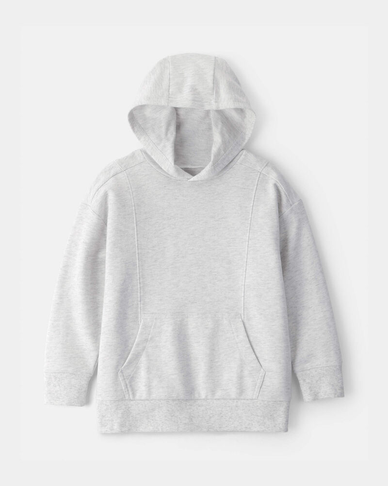 Boys French Terry Hoodie - Grey, image 1 of 3 slides