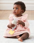 Bandana Buddies Chime & Teethe Toy - Mouse, image 4 of 6 slides