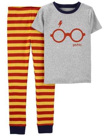 Pyjama 2 pièces en coton ajusté Harry Potter, 