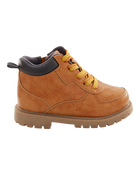Kid High Top Faux Leather Boots, image 2 of 7 slides