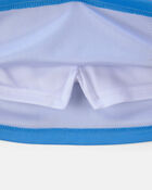 Girls Umbro Argentina Active Skort - Light Blue/White, image 5 of 7 slides