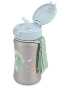 Besties Squad Stainless Steel Straw Bottle - Dino, image 3 of 3 slides