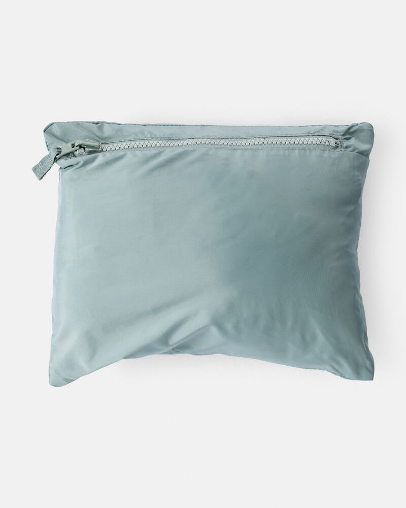 Kid Hooded Puffer Jacket - Green, image 4 of 6 slides