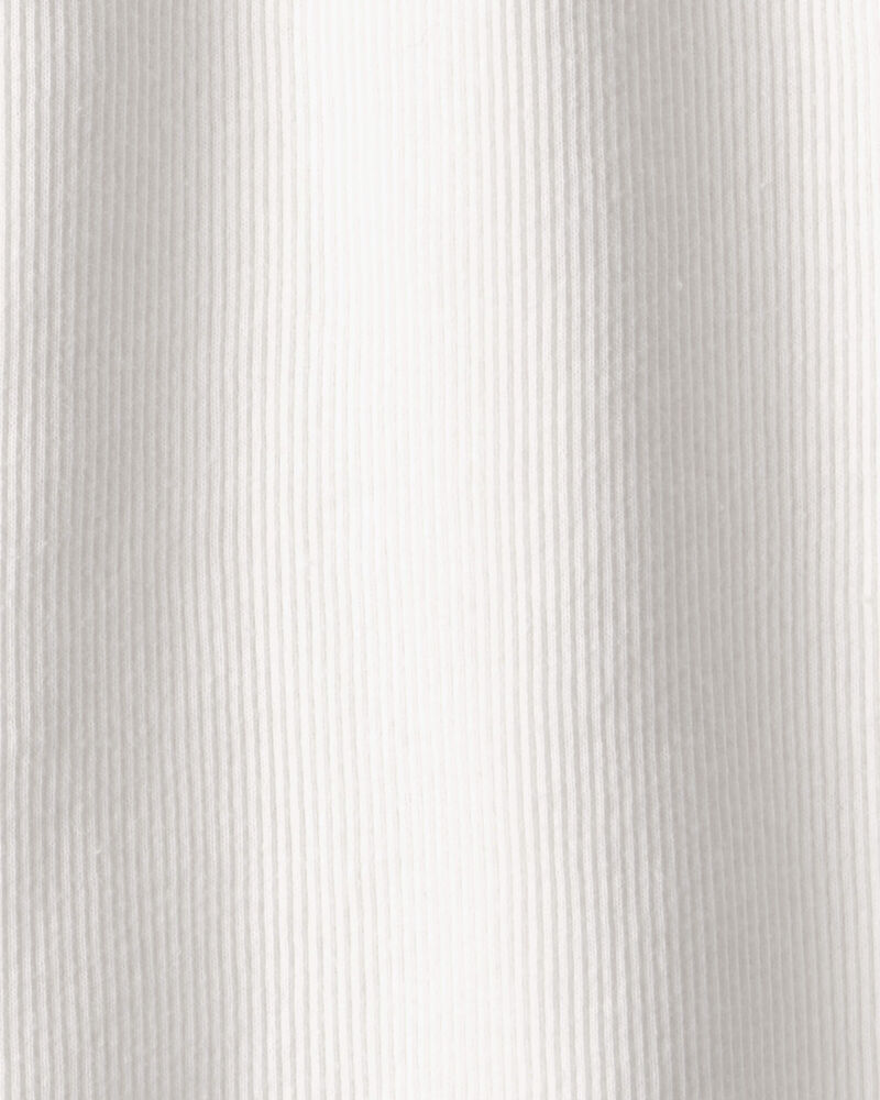 Girls Eyelet Top - White, image 2 of 3 slides