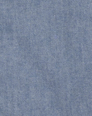 Baby 3-Piece Chambray Anchor Outfit Set - Blue, 