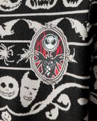Boys The Nightmare Before Christmas Long-Sleeve Sweater - Black, image 3 of 5 slides