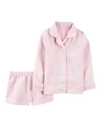 Kid Striped Loose Fit 2-Piece Pyjamas, 