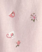B&eacute;b&eacute; fille - Haut &agrave; motif floral - Rose, image 3 sur 3 diapositives
