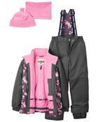 2-Piece Snowsuit With Bonus Hat And Neck Warmer, image 2 of 3 slides